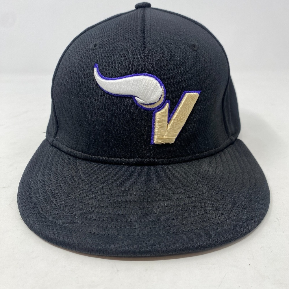 Minnesota Vikings NFL Football Hat Cap Black‎ by Richardson Size Small/Medium
